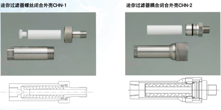 JNC小流量迷你過濾器（CHN-1、CHN-1）